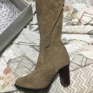 Qupid | high rise heeled boots